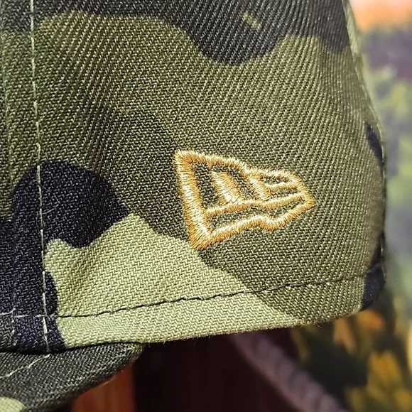 Cleveland Indians Camo Promodel Hat 7 1/4 - Picture 4 of 10